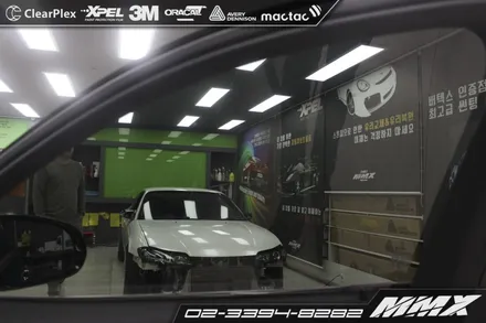 벤츠 E300 썬팅 루마 라티튜드 시공! 정품확인 방법도 알려드려요 / 성동구 용답동