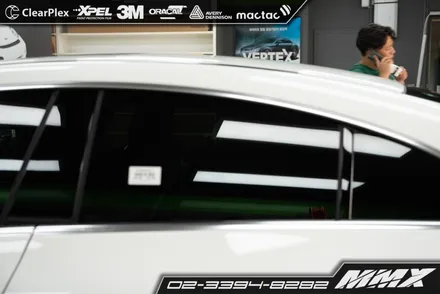 버텍스900 버텍스700 벤츠 CLS450 썬팅 MMX / 성동구 용답동