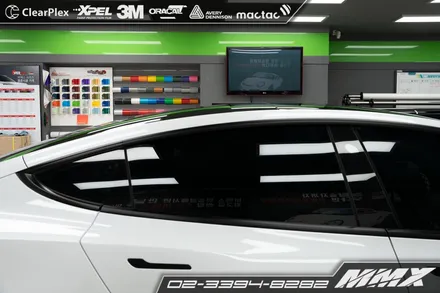 테슬라 모델 3 버텍스700 썬팅 MMX / 성동구 용답동