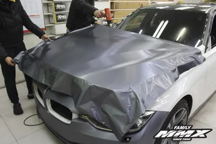 BMW 320d 브러쉬 전체랩핑 / 성동구 용답동