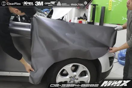 볼보 XC60 전체랩핑 : 3M1080 사틴다크그레이 / 성동구 용답동