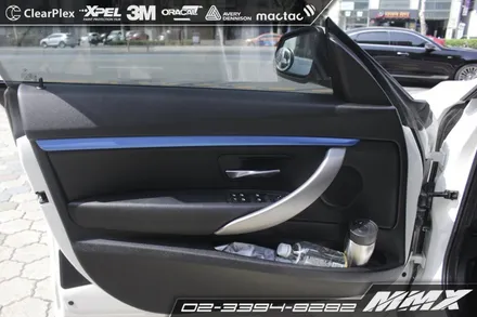 BMW GT 실내랩핑 티타늄브러쉬, 무광 블루메탈릭 새로운 느낌 / 성동구 용답동