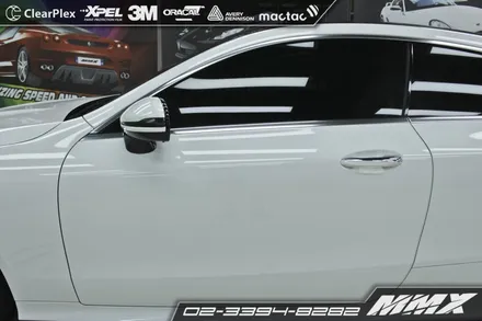 벤츠 E220d 전체랩핑 에이버리슈프림 사틴블랙! / 성동구 용답동