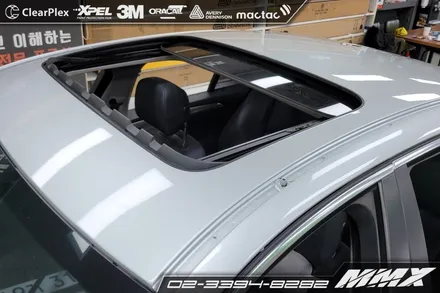 BMW 520d 랩핑 제거 후 전체랩핑 재시공 / 성동구 용답동