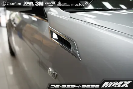 캐딜락 CTS 왜건 부분랩핑 크롬죽이기 CADILAC CTS WAGON / 성동구 용답동