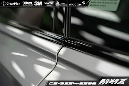 아우디 A6 크롬죽이기 루프스킨 MMX / 성동구 용답동