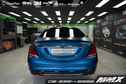 벤츠 2014 S63 전체랩핑 MMX / 성동구 용답동
