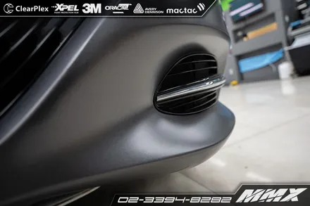 벤츠 S350 전체랩핑 사틴다크그레이 MMX / 성동구 용답동