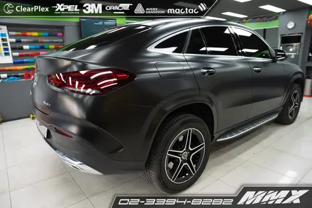 벤츠 GLE 사틴블랙 전체랩핑 MMX / 성동구 용답동