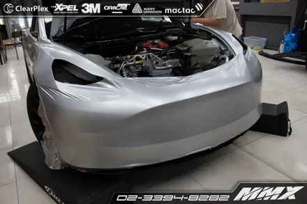 테슬라 모델3 자동차랩핑 3M랩핑 MMX / 성동구 용답동