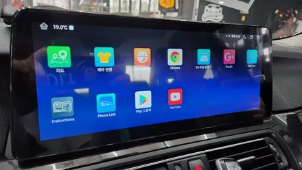 천안 아산 BMW F10 안드로이드 올인원 카플레이 설치, 순정 감성은 그대로 편의성은 확실하게!