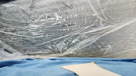 아산 천안 선팅 기포 재시공 뒷 유리 버블현상 뽀글뽀글