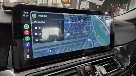 천안 아산 BMW F10 안드로이드 올인원 카플레이 설치, 순정 감성은 그대로 편의성은 확실하게!