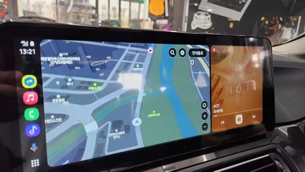 천안 아산 BMW F10 안드로이드 올인원 카플레이 설치, 순정 감성은 그대로 편의성은 확실하게!