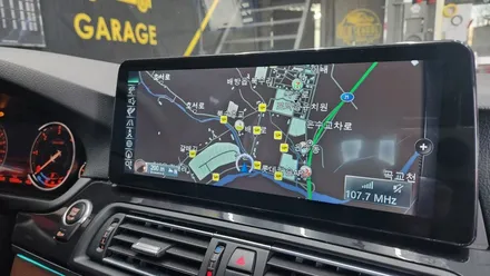 [BMW F10  520D] 천안 아산 안드로이드 카플레이 올인원 시공 후기