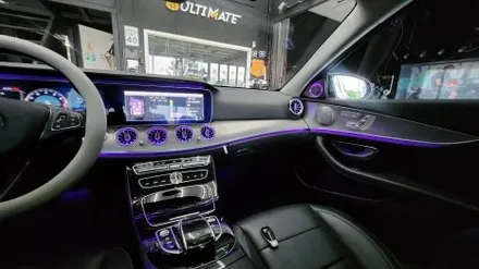천안 아산 벤츠 W213 송풍구 엠비언트 3D부메스터 작업