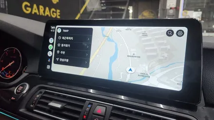 [BMW F10  520D] 천안 아산 안드로이드 카플레이 올인원 시공 후기