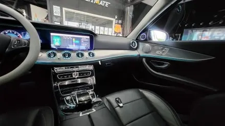 천안 아산 벤츠 W213 송풍구 엠비언트 3D부메스터 작업