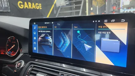 [BMW F10  520D] 천안 아산 안드로이드 카플레이 올인원 시공 후기