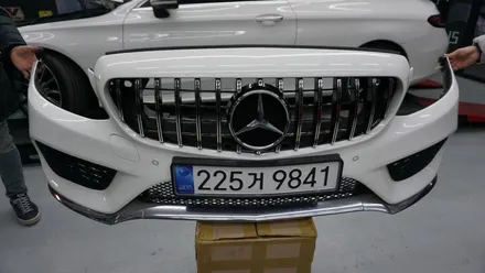 벤츠 C 클래스 쿠페 LED 송풍구 무빙 앰비언트 아산 배방 천안 종합선물세트