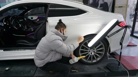 벤츠 C 클래스 쿠페 LED 송풍구 무빙 앰비언트 아산 배방 천안 종합선물세트