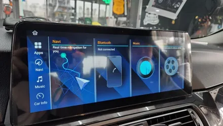 천안 아산 BMW F10 안드로이드 올인원 카플레이 설치, 순정 감성은 그대로 편의성은 확실하게!