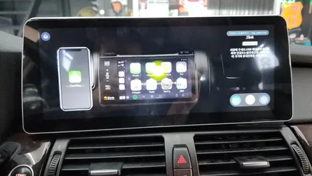 아산 천안 BMW 안드로이드 카플레이 올인원 X6 E70