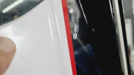 마이티 3.5톤 트럭 선팅 글라스틴트 시공