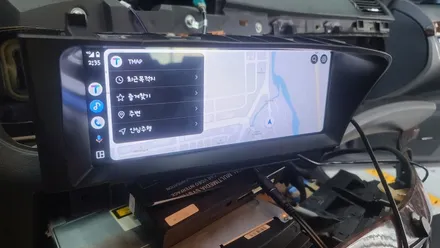 아산 안드로이드 엠비언트 벤츠 W221 무빙 엠비언트 시공으로 촌스럼 탈출(배방 탕정 천안)