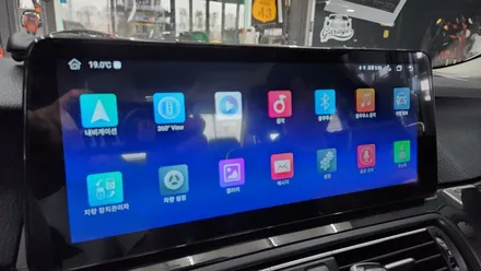 천안 아산 BMW F10 안드로이드 올인원 카플레이 설치, 순정 감성은 그대로 편의성은 확실하게!