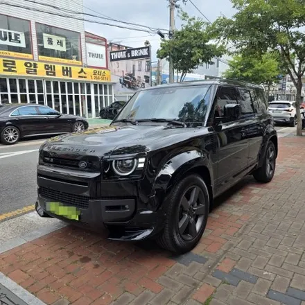 [디펜더 바디킷 작업] 랜드로버 디펜더 유광 블랙 바디킷 작업