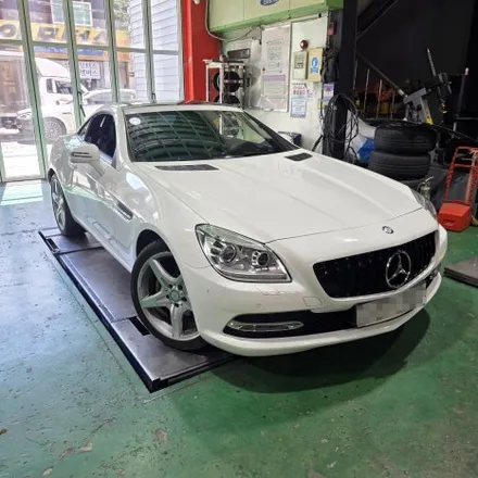 [SLK 바디킷] 벤츠 SLK R172 GT세로그릴 작업