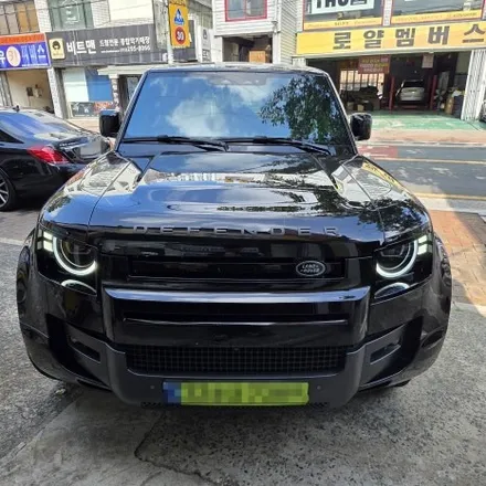 [디펜더 바디킷 작업] 랜드로버 디펜더 유광 블랙 바디킷 작업