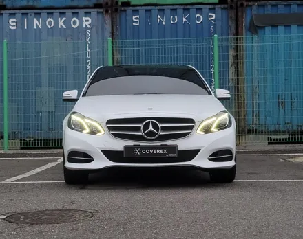 벤츠 W212 E250 전체랩핑 오토벨벳필름 제이드 화이트 / 인천 서구
