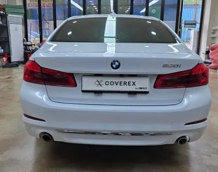 인천랩핑 BMW 520I 전체랩핑 HANYA필름 크리센트 화이트 / 인천 서구 경서동