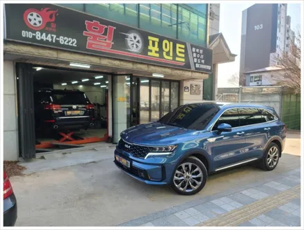 쏘렌토 신형 20인치 하이퍼실버휠 시공 감쪽같아요 / 수원, 화성