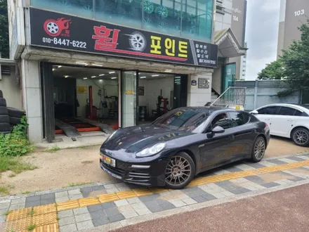 분당휠도색 포르쉐 파나메라 20인치 실버에서 유광블랙으로! / 수원, 화성