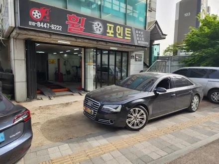수원휠복원 아우디a8 다이아몬드컷팅휠 복원 후기 / 수원, 화성