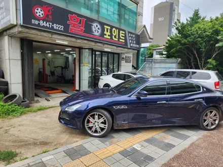 수원 권선구 휠복원 휠도색 마세라티 콰트로포르테 20인치 하이퍼실버휠 복원 후기 / 수원, 화성