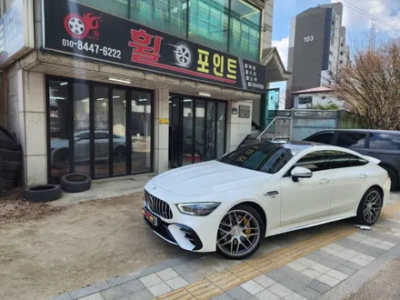 수원 벤츠 amg GT 21인치 다이어몬드커팅 휠 작업 후기 / 수원, 화성