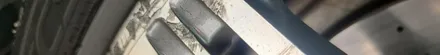 수원휠도색 벤츠CLS 다이아몬드컷팅휠에서 도색휠로 변경 완료! / 수원, 화성