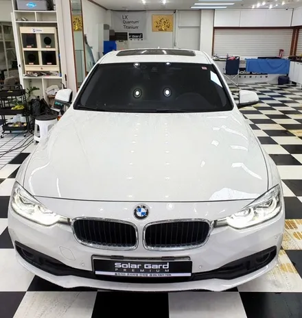 인천 신차패키지 BMW 320D 스미스클럽 T1 썬팅 시공