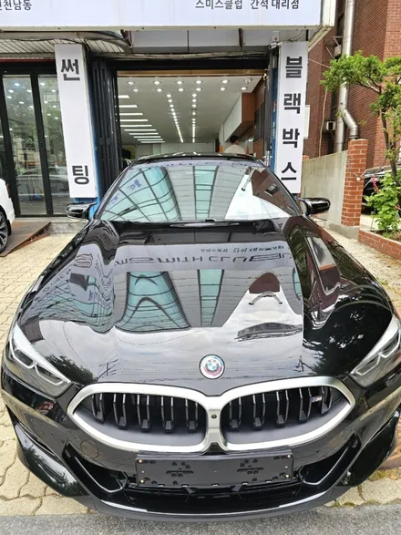 인천썬팅 신차패키지 BMW 850i 후퍼옵틱 클래식 썬팅 시공
