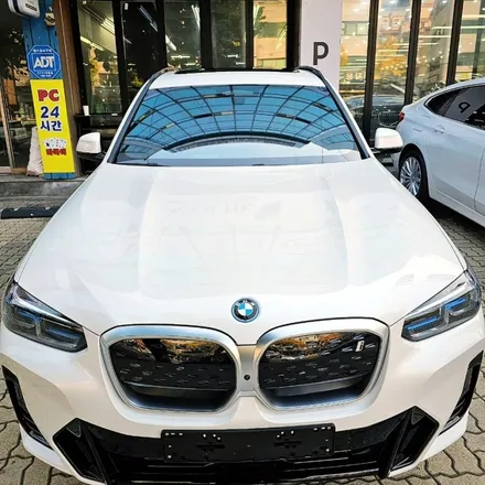 인천 신차패키지 BMW IX3 후퍼옵틱 프리미엄 나노 세라믹 썬팅 시공