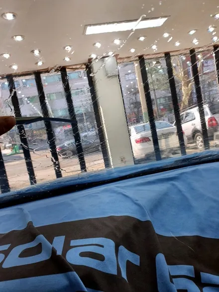 그랜저HG 전면 글라스틴트 펜더 썬팅 시공