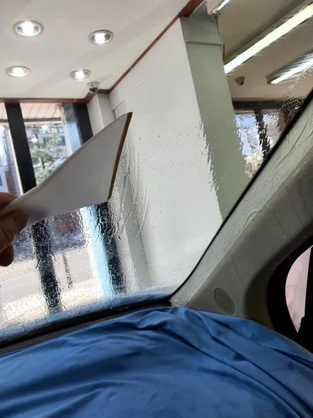 인천 카니발 4세대 글라스틴트 선셋 썬팅 시공