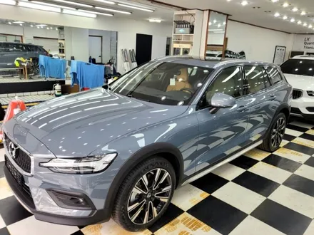 인천 신차패키지 볼보 V60 글라스틴트 선셋