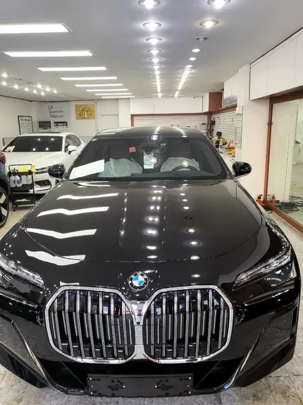인천 부천 신차패키지 BMW 740i 후퍼옵틱 프리미엄 나노 세라믹 썬팅 시공