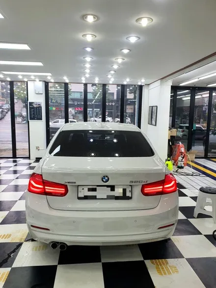 인천 신차패키지 BMW 320D 스미스클럽 T1 썬팅 시공