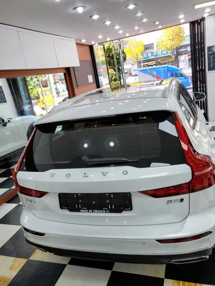 인천 신차패키지 볼보 V60 후퍼옵틱 프나세+클래식 썬팅